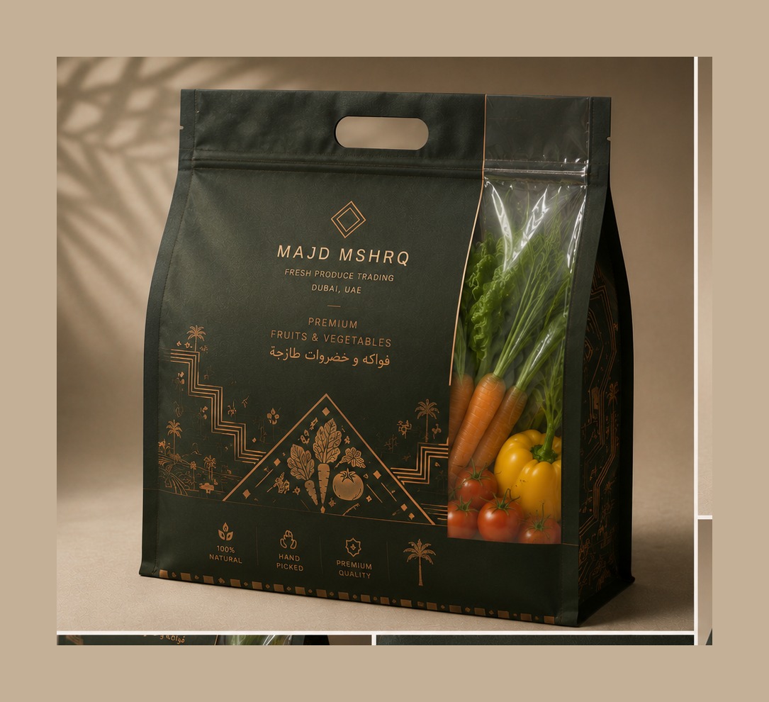 MAJD MSHRQ Fruits & Vegetables packaging