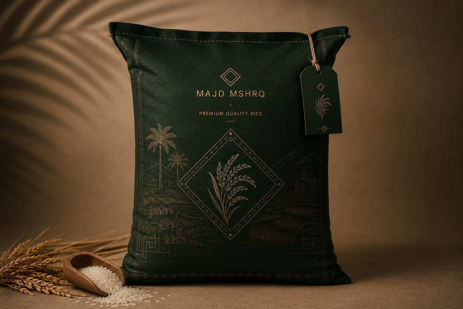 MAJD MSHRQ Rice packaging